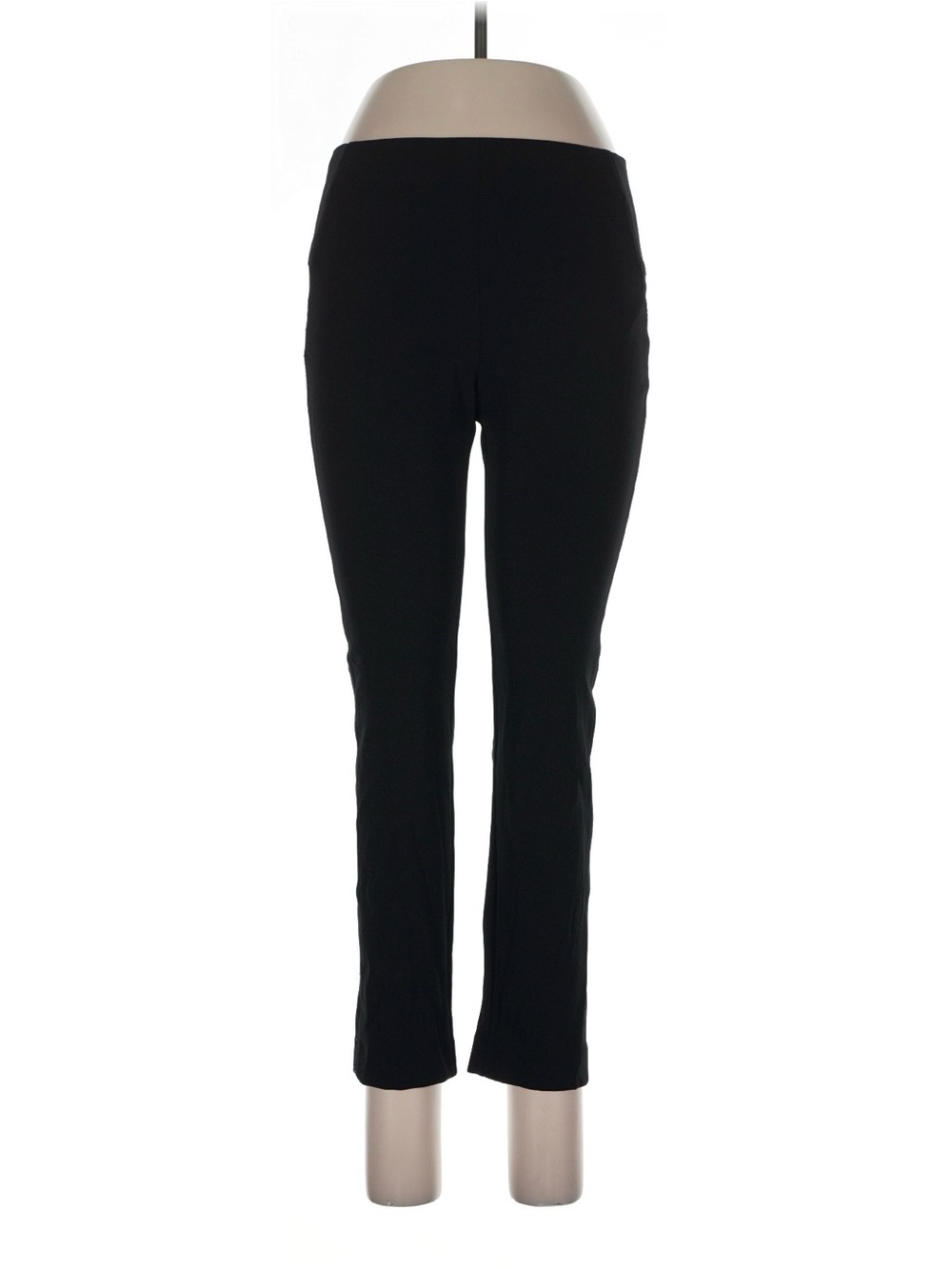 Veronica Beard Black Women's Stretch Ponte Pant - Classic Slim Fit 10